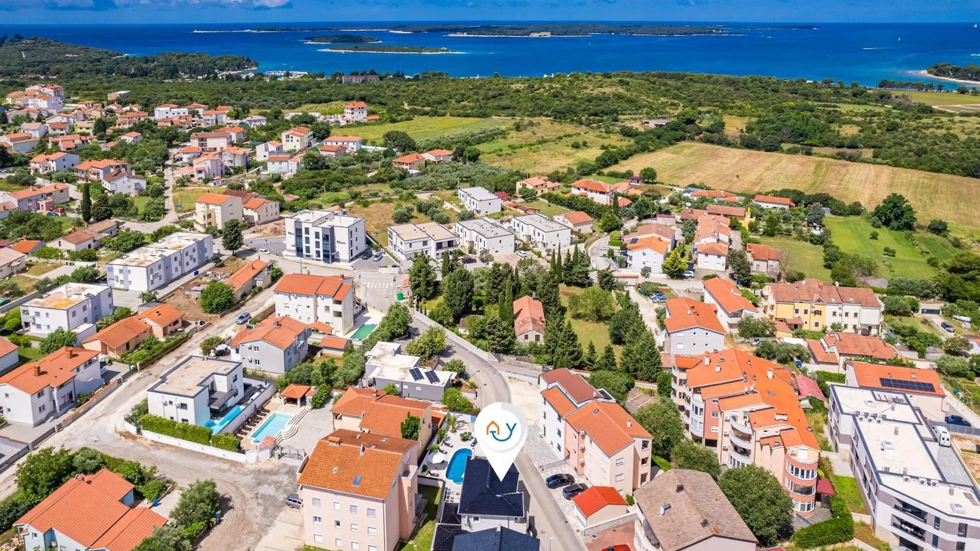 Villa Bianco Nero - Happy Rentals Pula 0*,